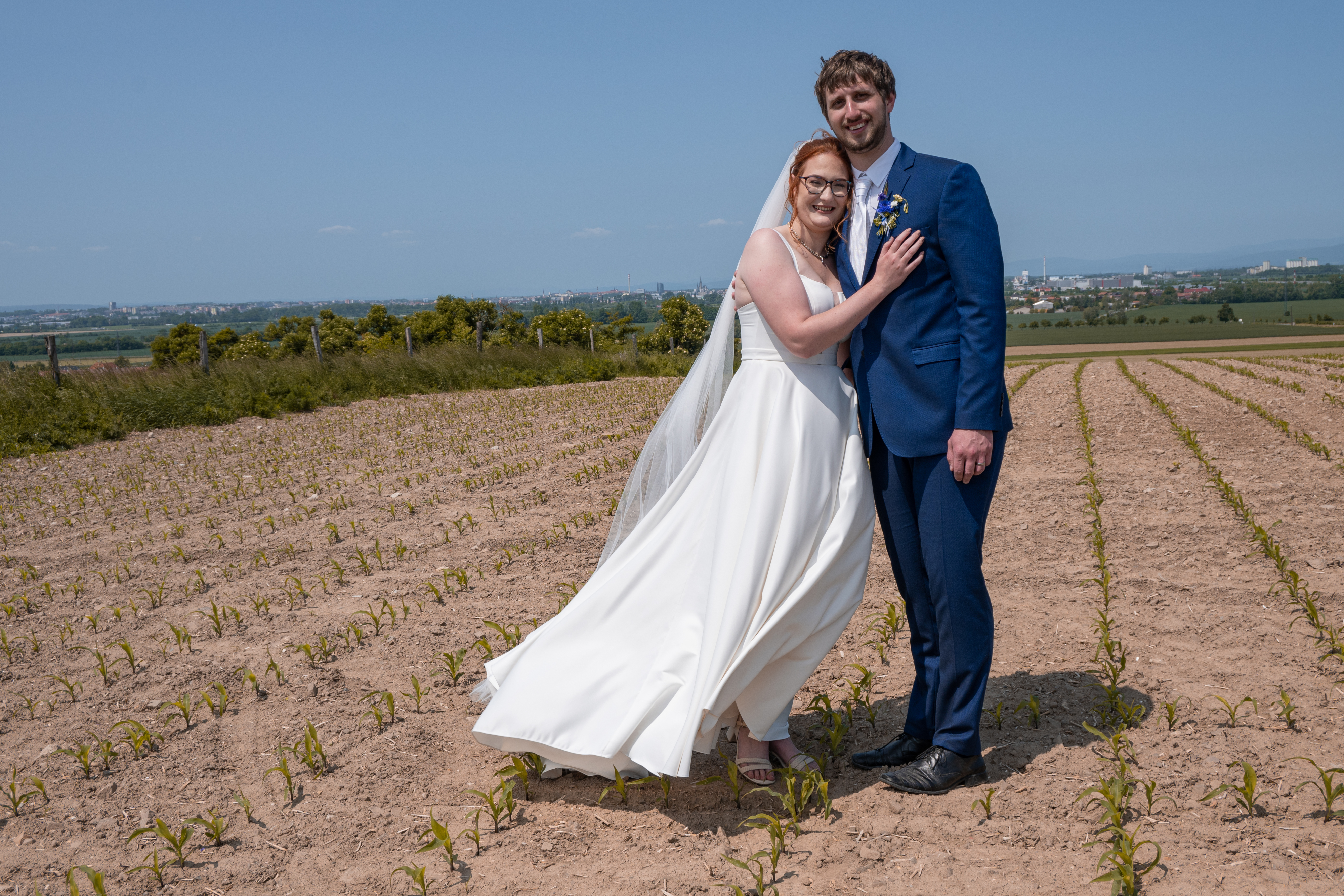 Společná fotka manželů