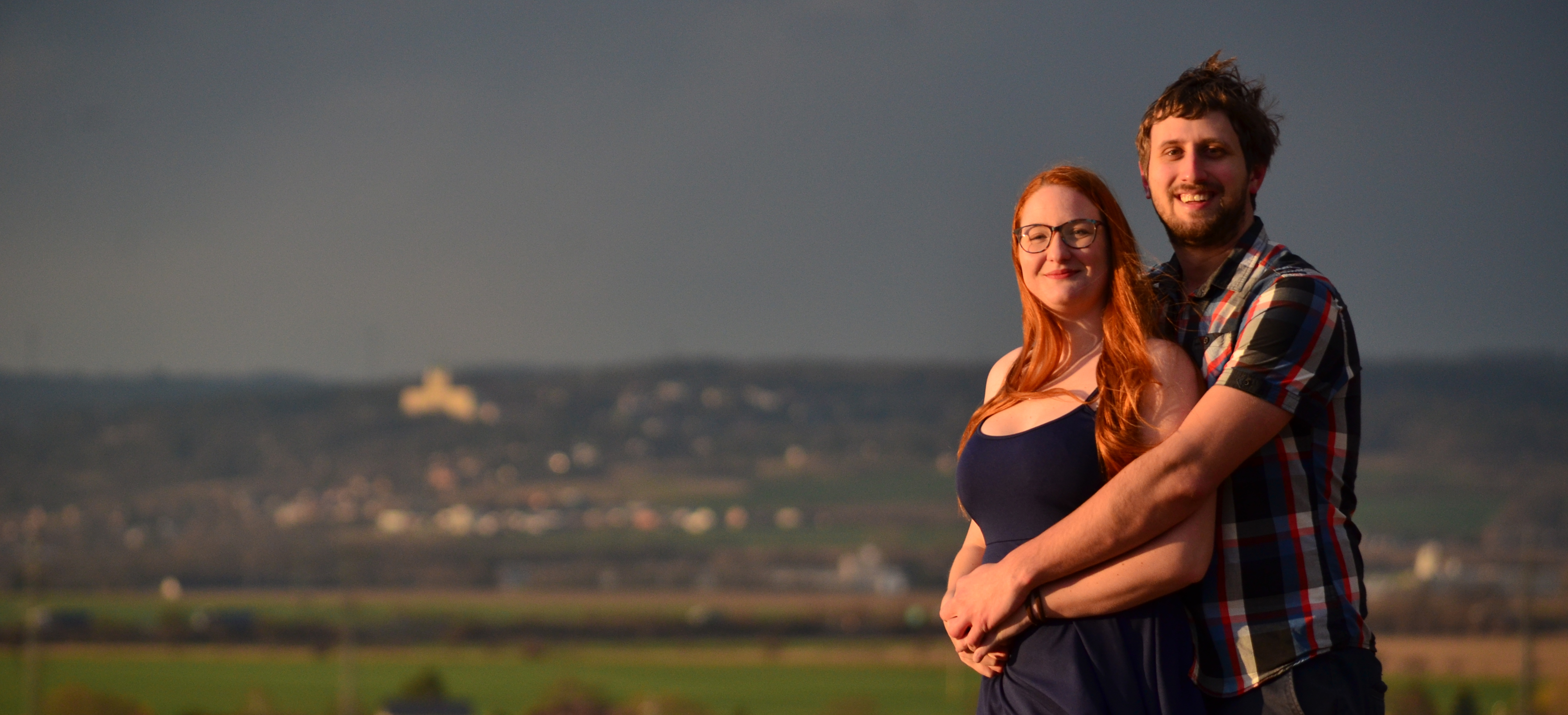 Společná fotka snoubenců